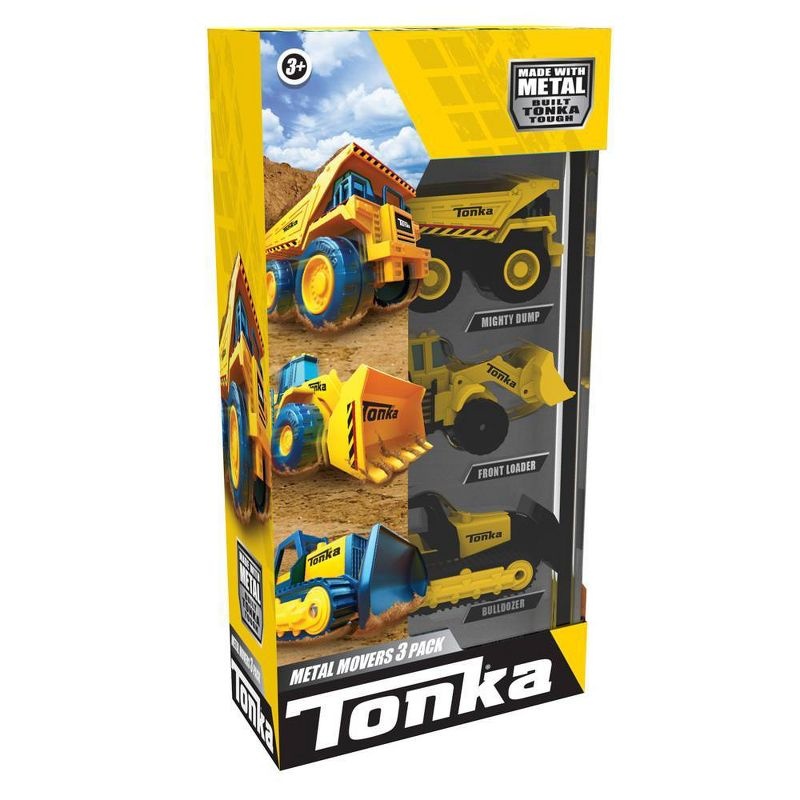 Tonka Metal Movers 3 Pack - Tonka
