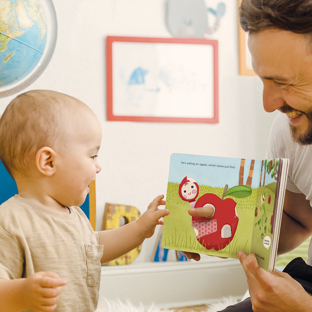 Bababoo and friends "Little Worm Plays Hide-and-Seek. Peekaboo!" Board Book