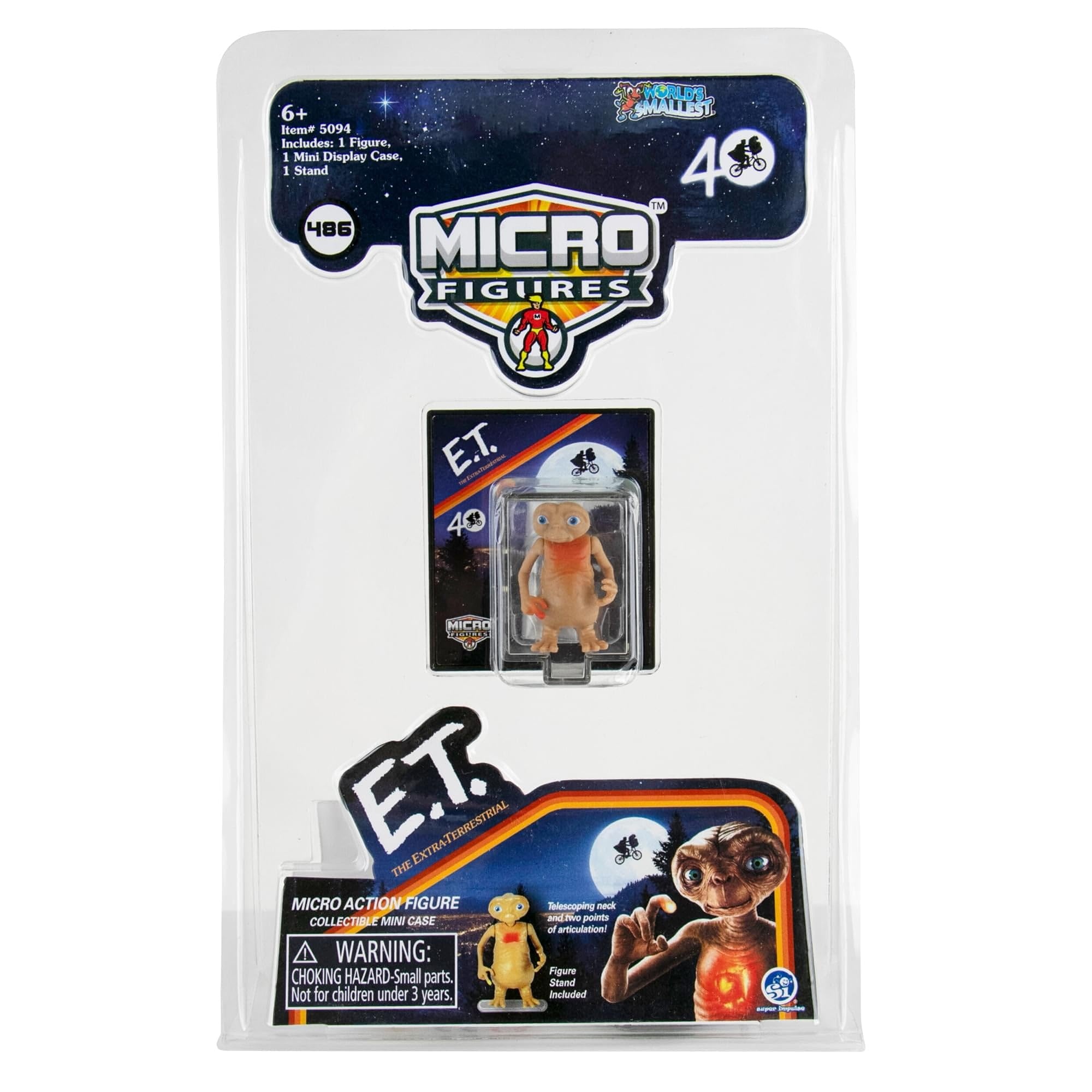 World's Smallest WS Micro Figures ET