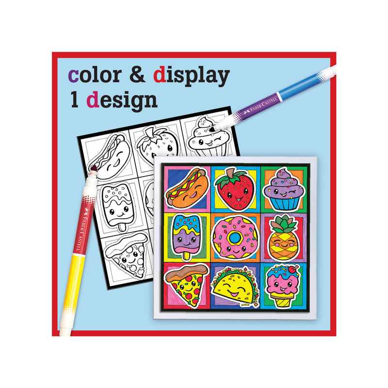 Faber-Castell Color By Number Foodie Friends