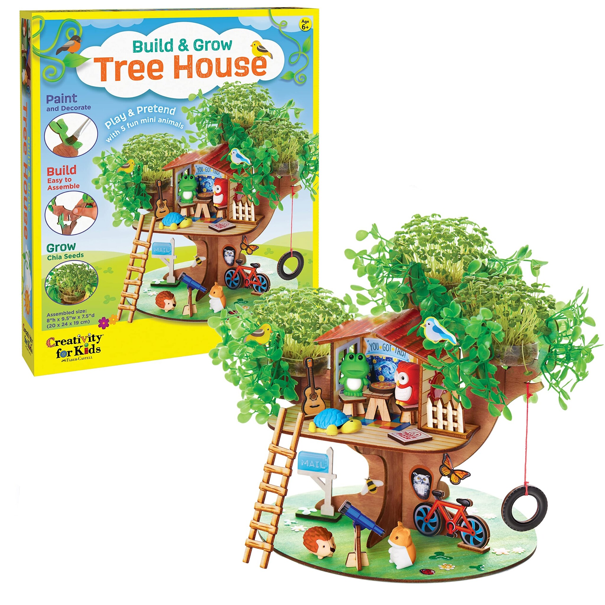 Creativity for Kids Build & Grow Tree  House