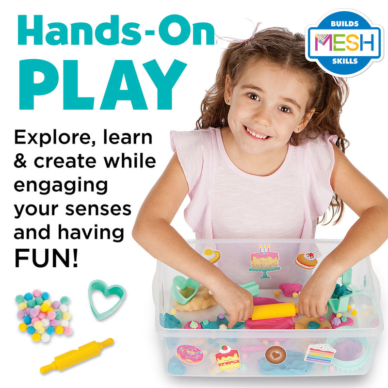 Creativity for Kids Sensory Bin Bake Shop