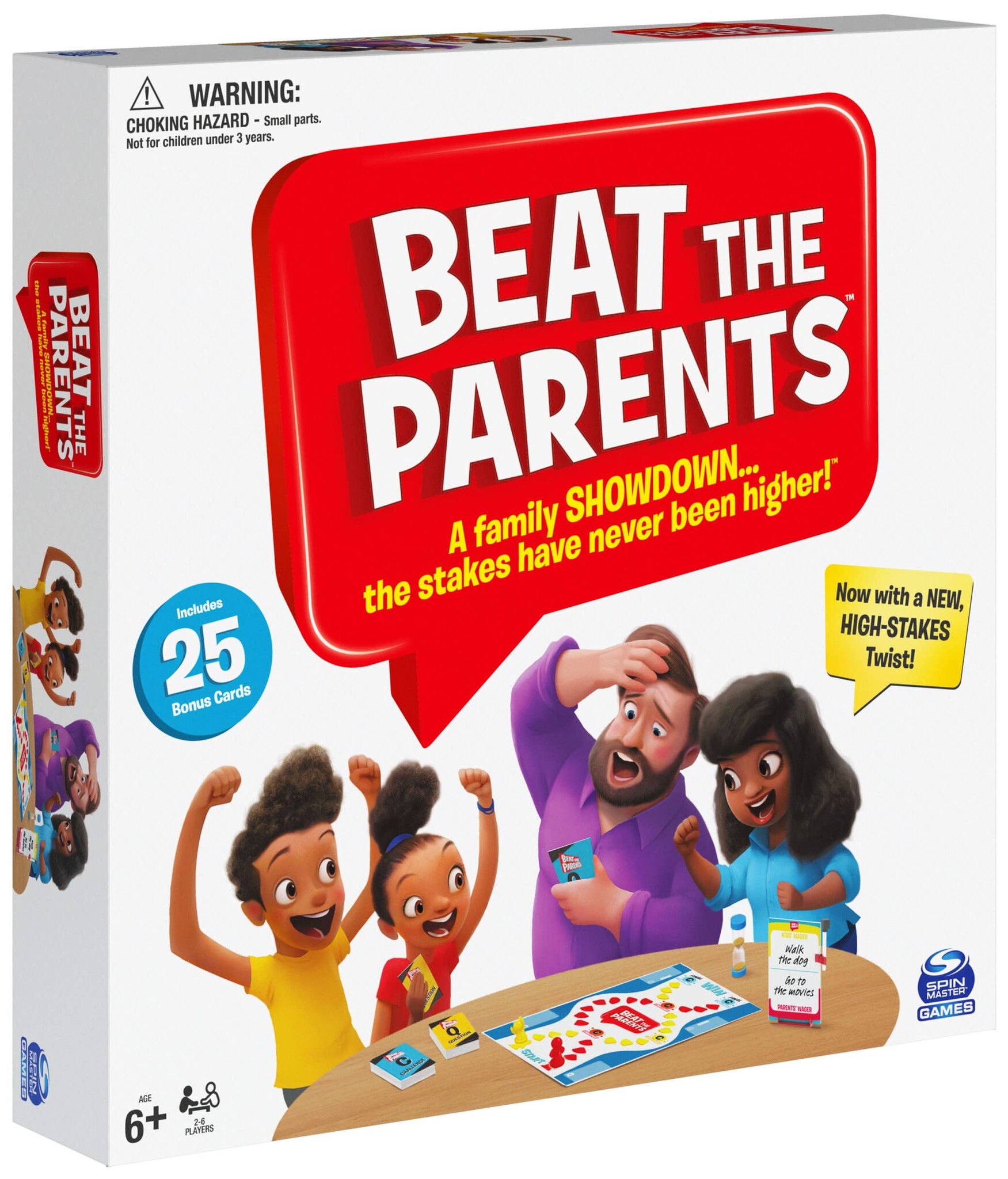Spin Master Beat the Parents Classic Family Trivia Game