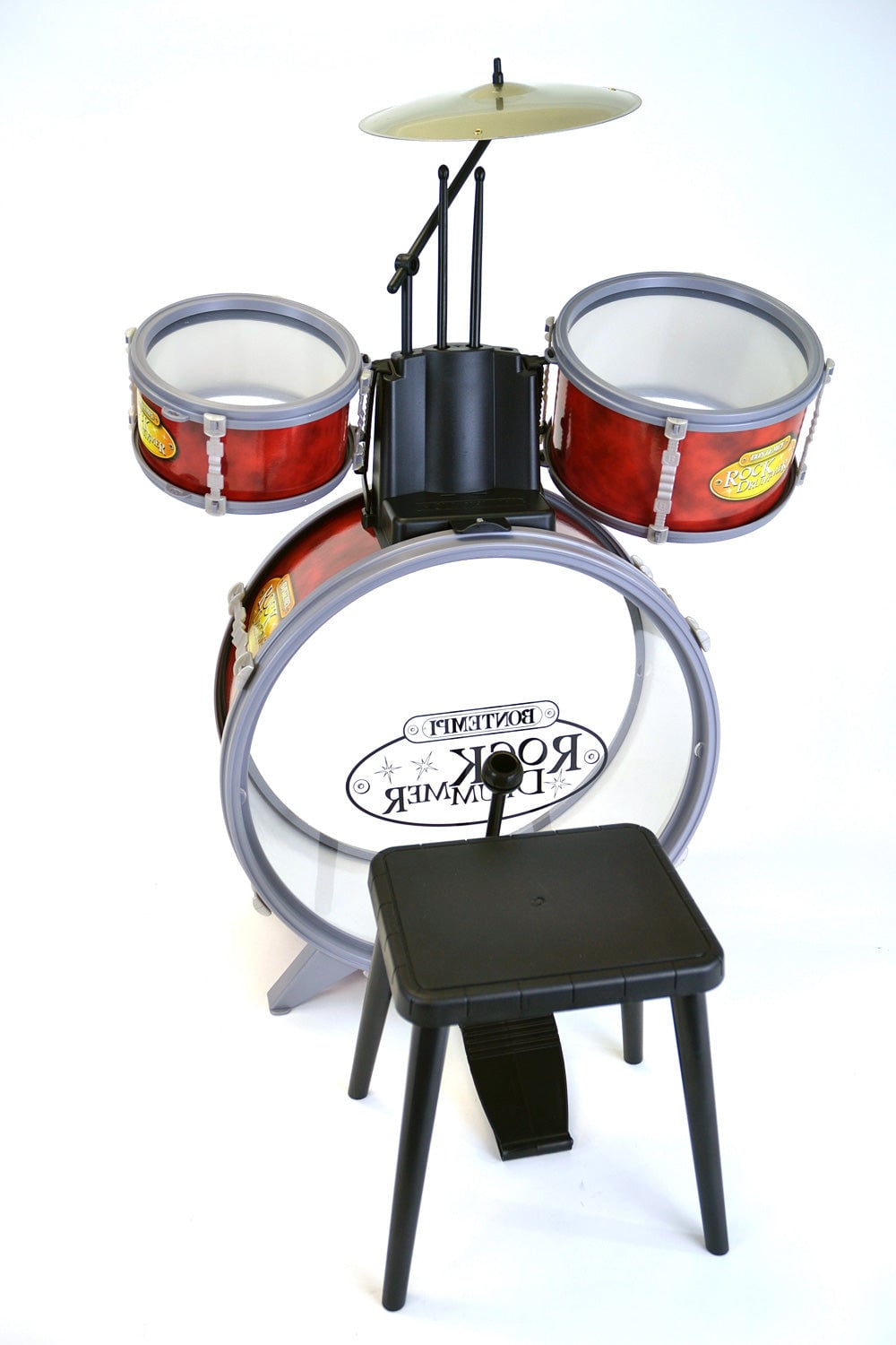Drum Set With Stool