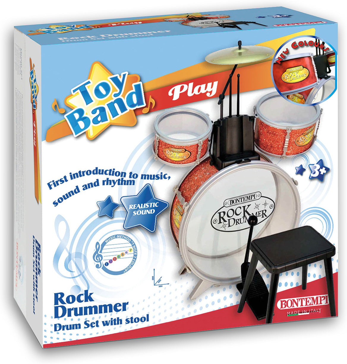 Drum Set With Stool