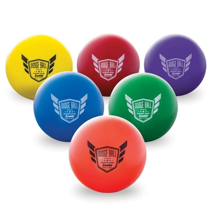 Franklin Sports 6" Superskin Dodge Ball asst colors