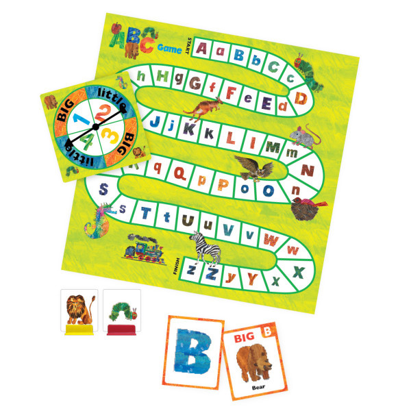 University Games Very Hungry Caterpillar Spin & Seek ABC Game