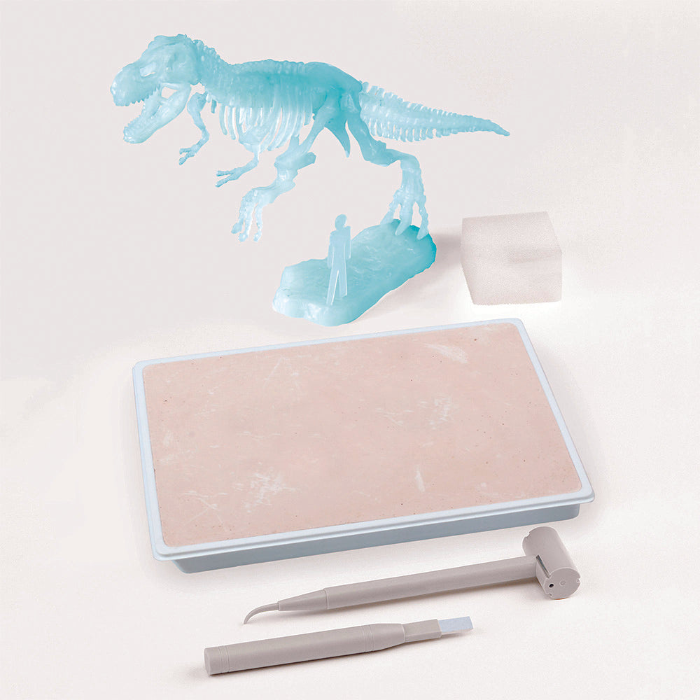 Thames and Kosmos I Dig It! Dinos - Glow-in-the-Dark T. Rex Excavation Kit