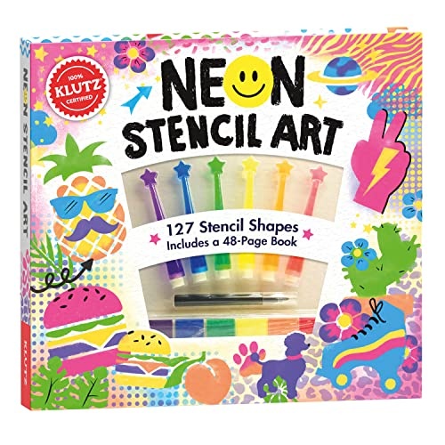 KLUTZ Neon Stencil Art