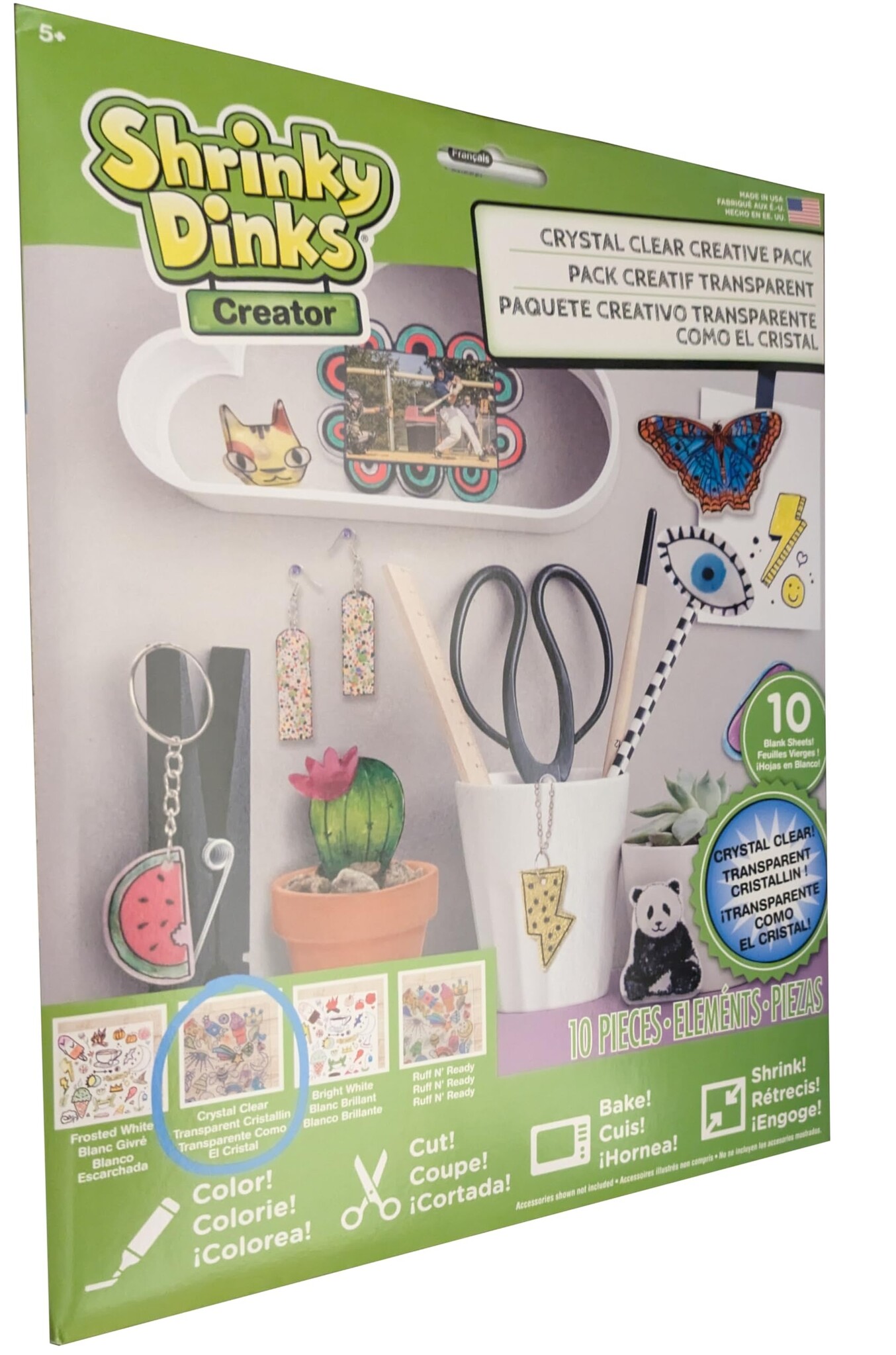Shrinky Dink Crystal Clear