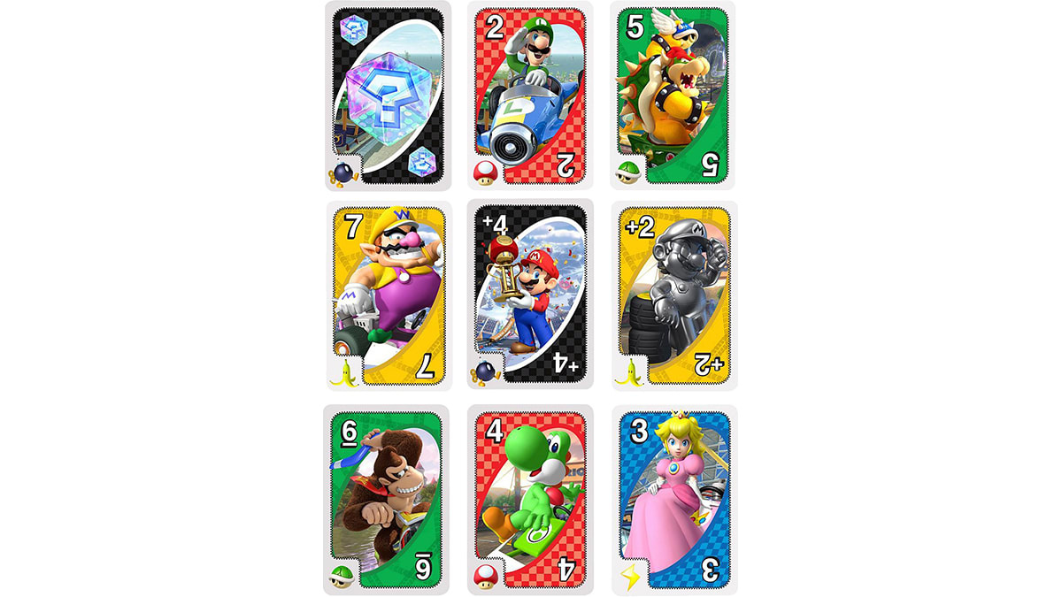 Super Mario UNO Mario Kart