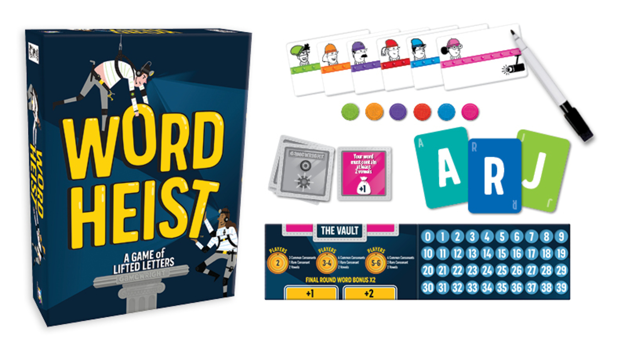 Gamewright Word Heist