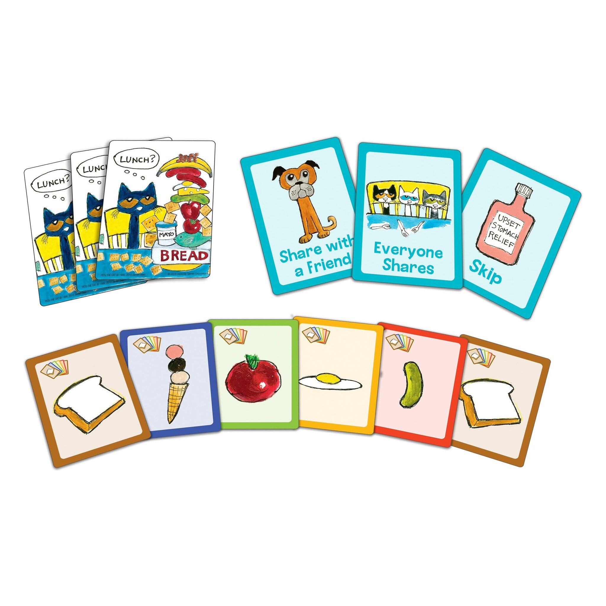 University Games Pete the Cat Big Lunch Game Tin