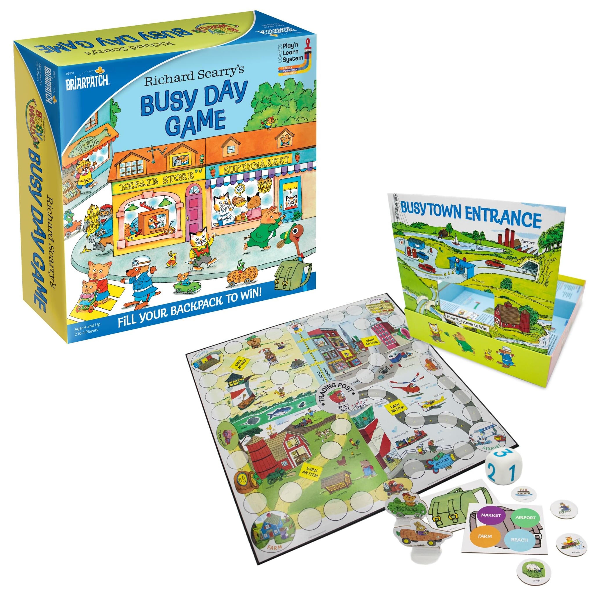 University Games Richard Scarry Busy Day Game