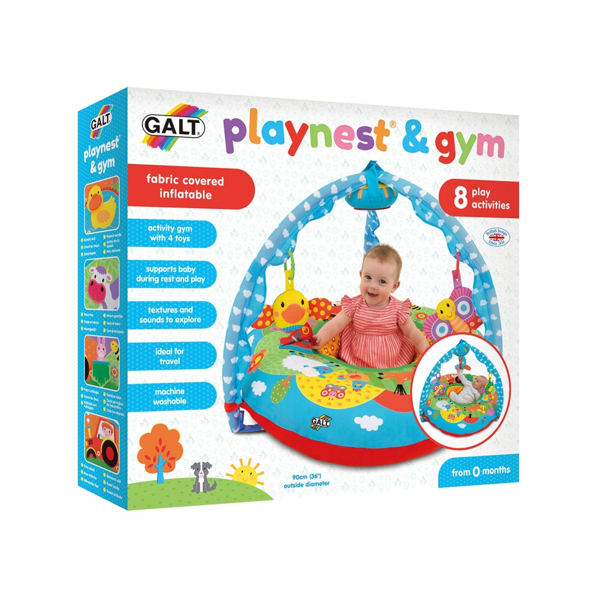 Galt Toys Playnest & Gym - Farm