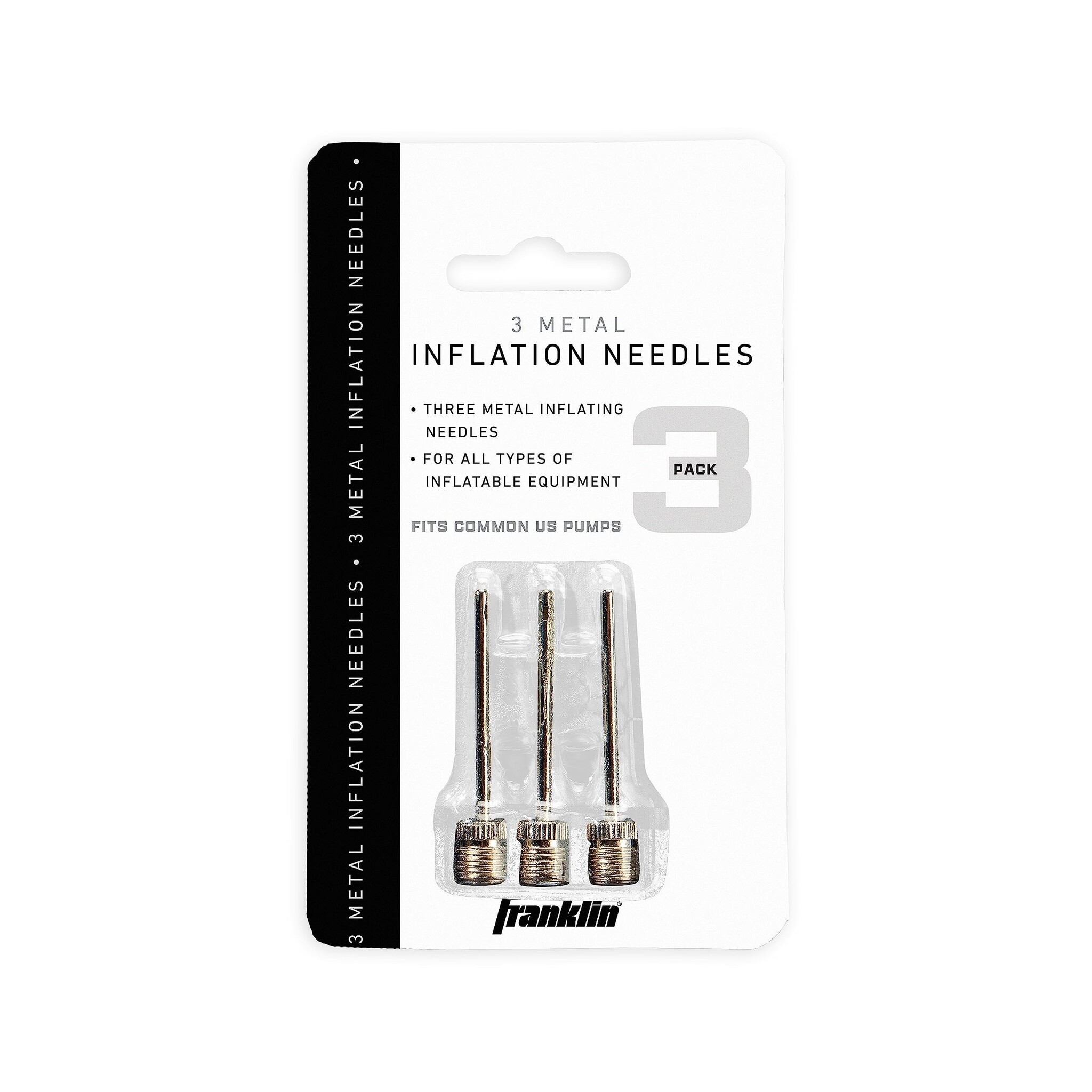 Franklin Sports INFLATING NEEDLES/CARD