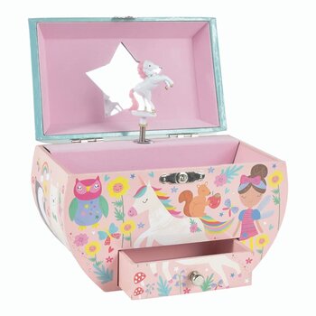 Musical Jewelry Box Rainbow Fairy