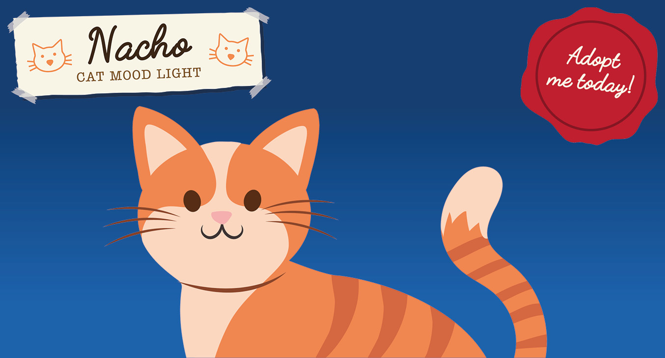 Nacho Cat Mood Light