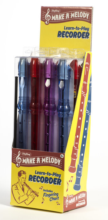 Schylling Plastic Recorders - Assted Col