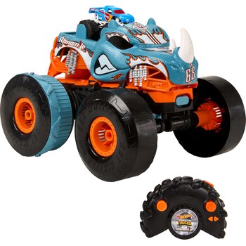 HOT WHEELS Monster Trucks HW TRANSFORMING RHINOMITE RC Vehicle