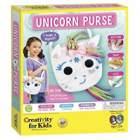 Creativity for Kids Unicorn Purse