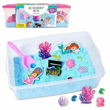 Creativity for Kids Sensory Bin Mermaid