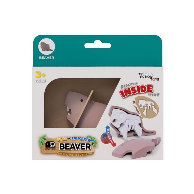 TriACTION Toys Animal Beaver