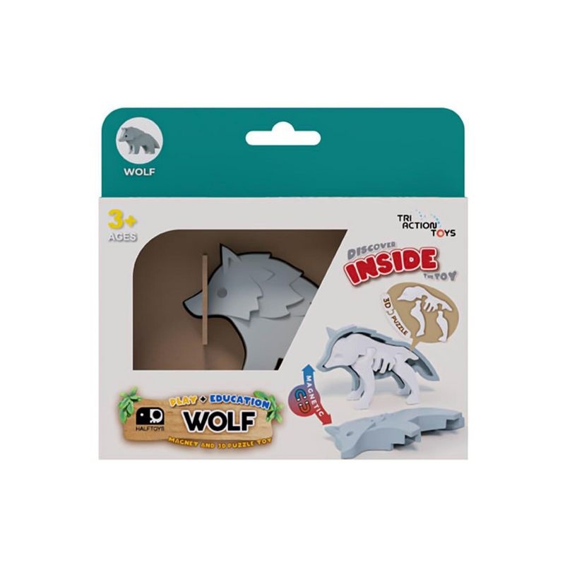 TriACTION Toys Animal Wolf