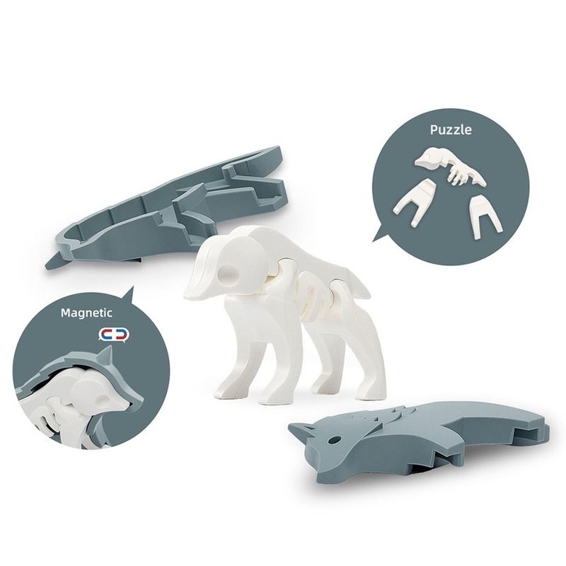 TriACTION Toys Animal Wolf