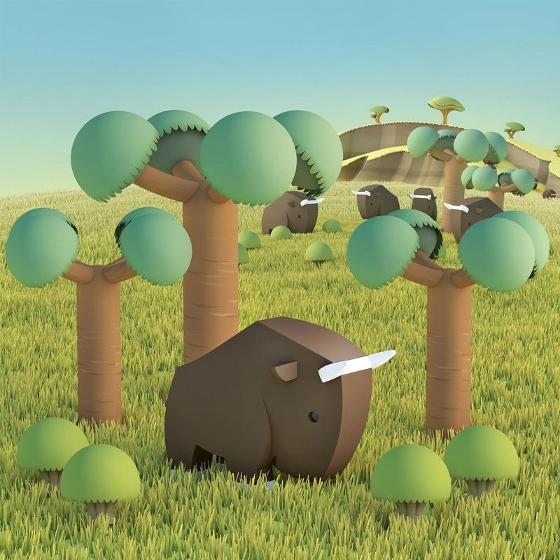 TriACTION Toys Animal Gnu