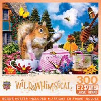 MasterPieces Wild & Whimsical - More Honey Please 300pc EzGrip Puzzle