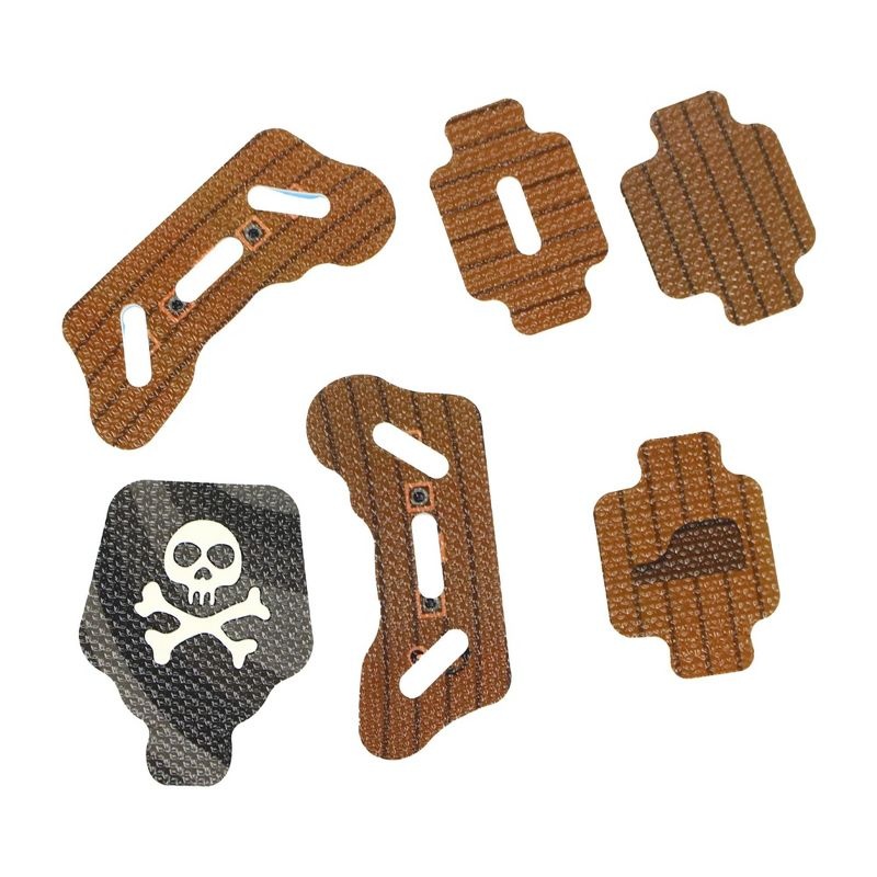 TriACTION Toys DIY Pirate Ship and Map - 9 Piece Set (10 months)
