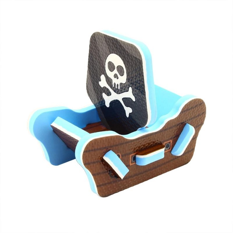 TriACTION Toys DIY Pirate Ship and Map - 9 Piece Set (10 months)