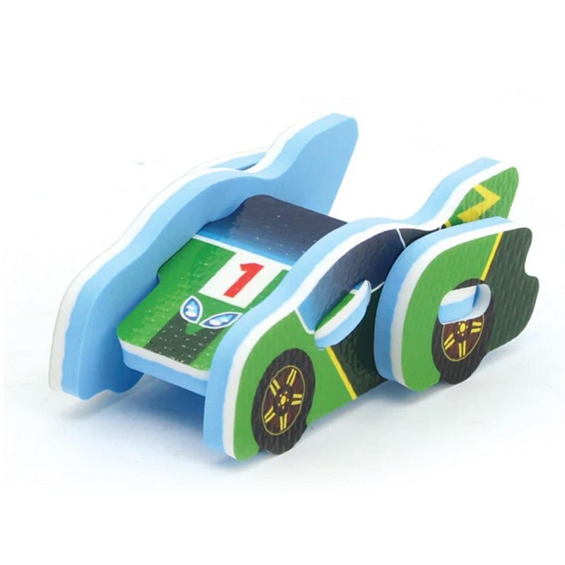 TriACTION Toys DIY Race Car and Race Track - 9 Piece Set (10 months)