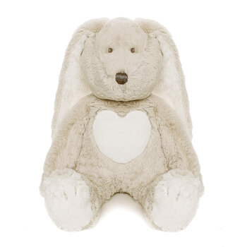 Teddykompaniet Large Teddy Cream Bunny, Grey