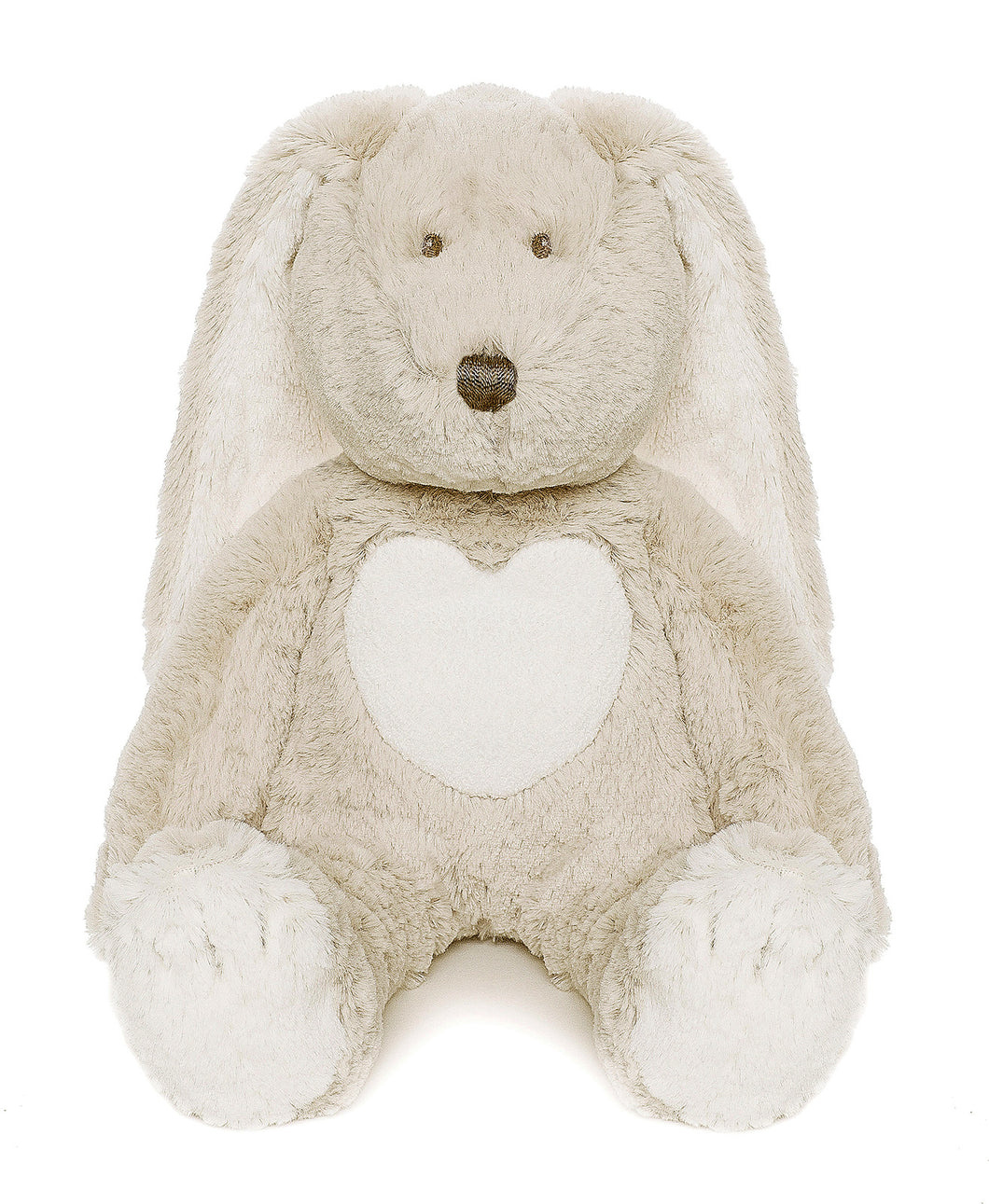 Teddykompaniet Large Teddy Cream Bunny, Grey