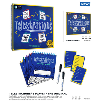 The Original Telestrations - 8 Player Party Pack
