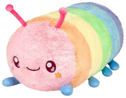 Squishable Mega Squishable Rainbow Caterpillar