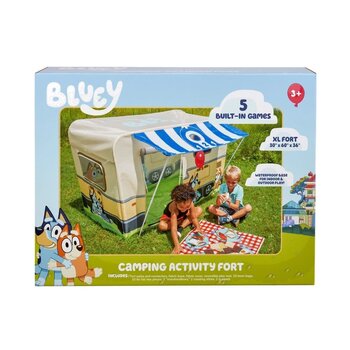 Little Kids Bluey Camping Activity Fort