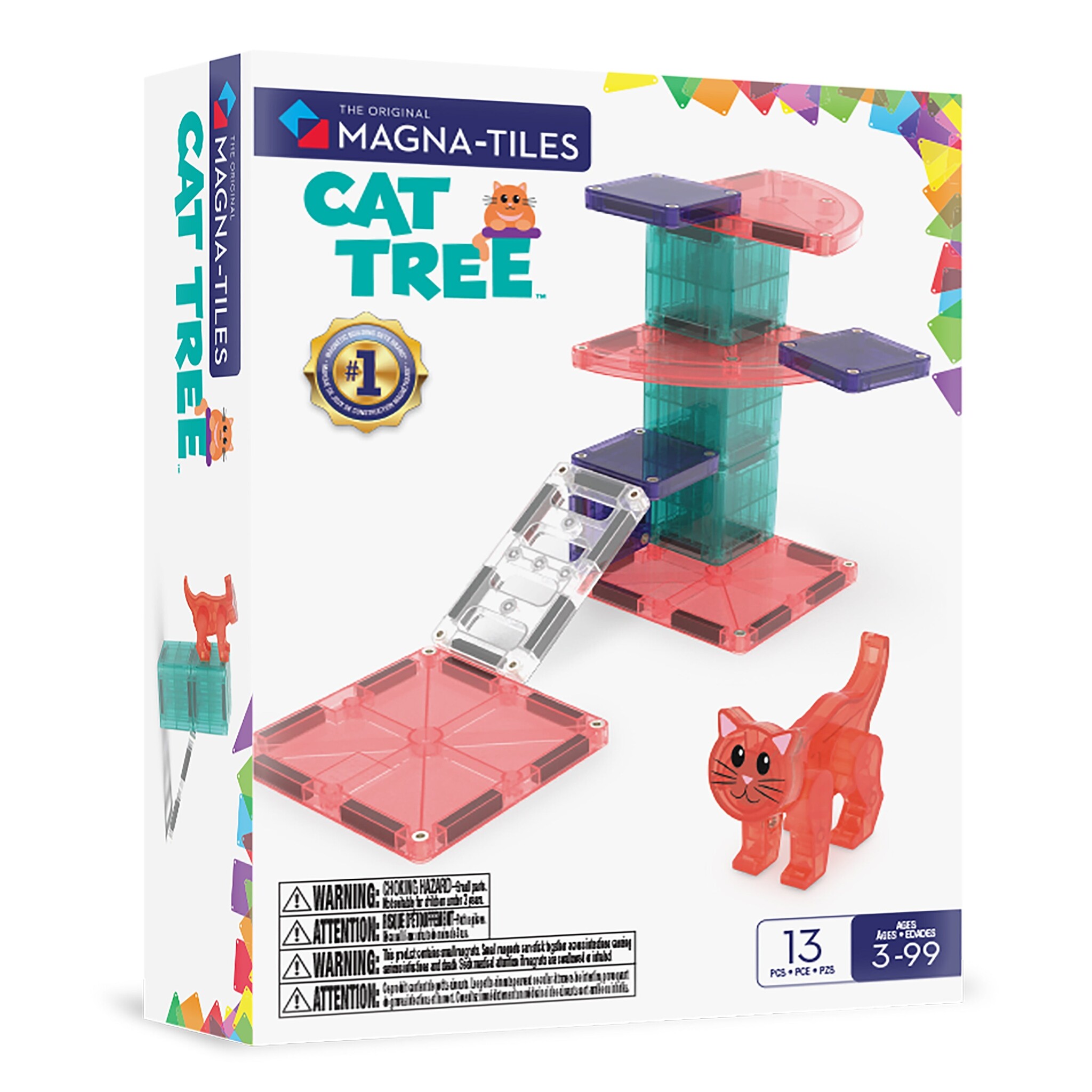 Magna-Tiles Magna-Tiles Cat Tree 13-Piece Set