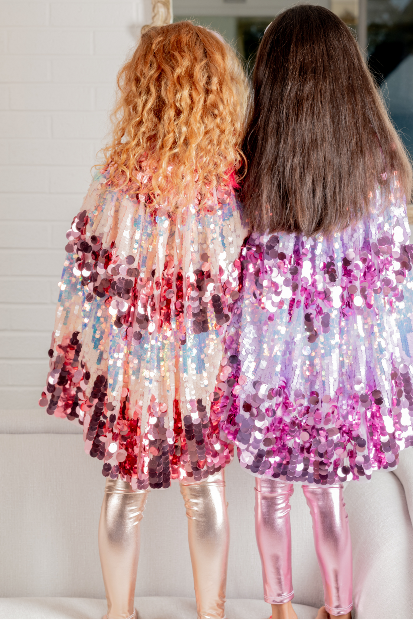 Great Pretenders The 5th  Avenue Purple Pailette Cape, Size 4/6