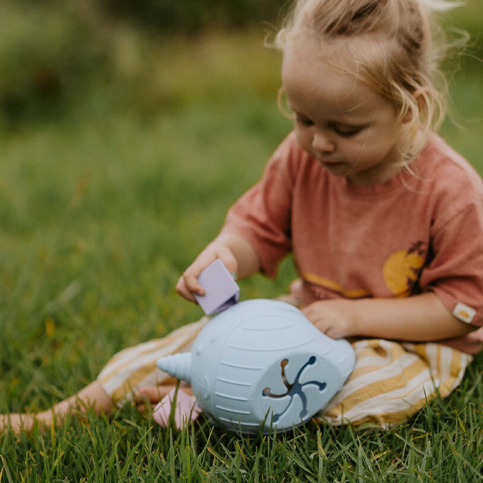 Narwhal Shape Sorter - Primary