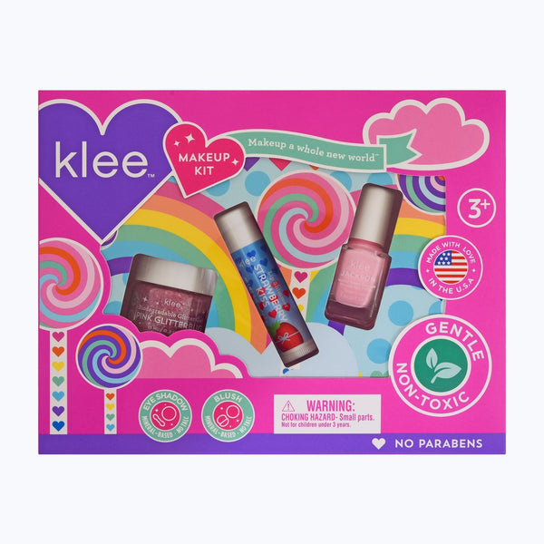 Spinning Pink Makeup Kit