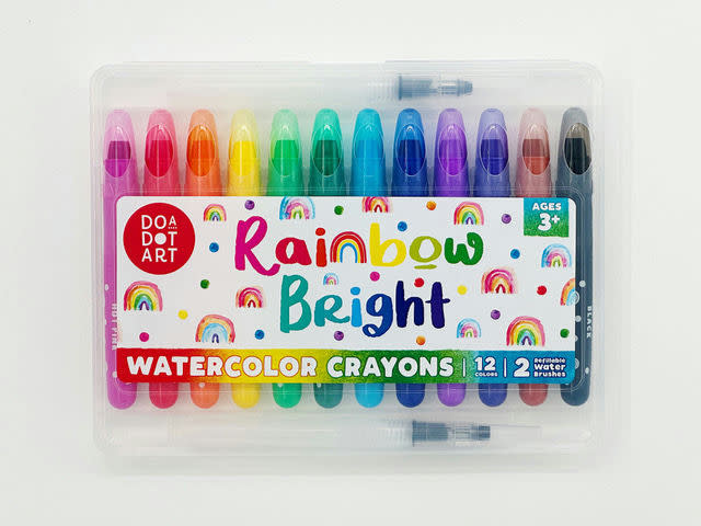 Do A Dot Rainbow Bright Watercolor Crayons - 12 colors