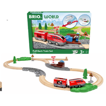 BRIO Pull Back Train Set