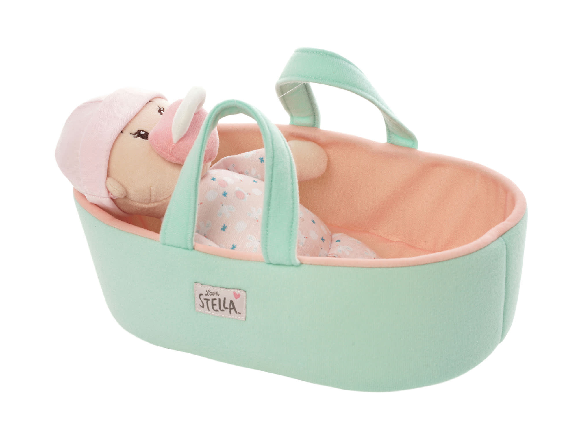 Manhattan Toy Love, Stella: My First Doll - Peach & Bassinet