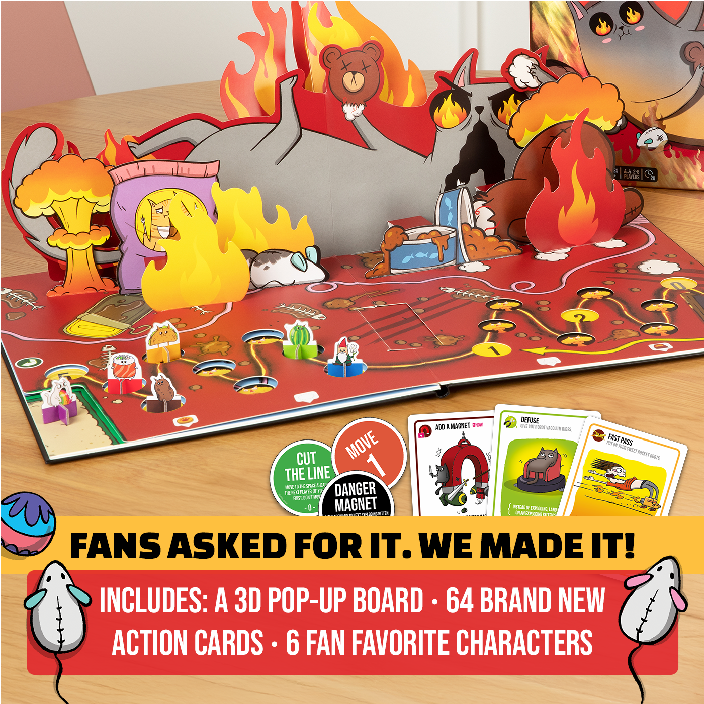 Exploding Kittens Exploding Kittens Board Game