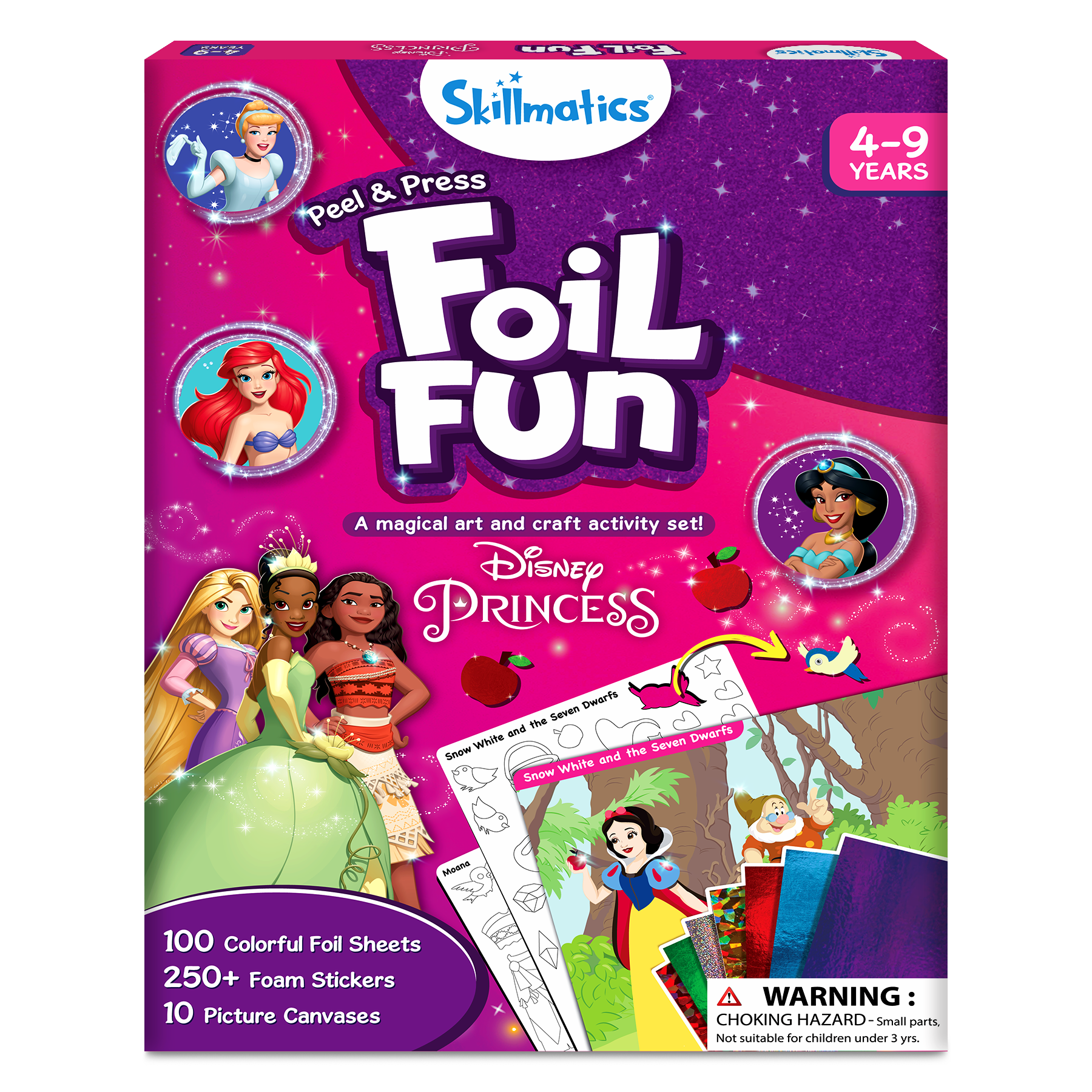 Peel & Press Foil Fun Disney Princess