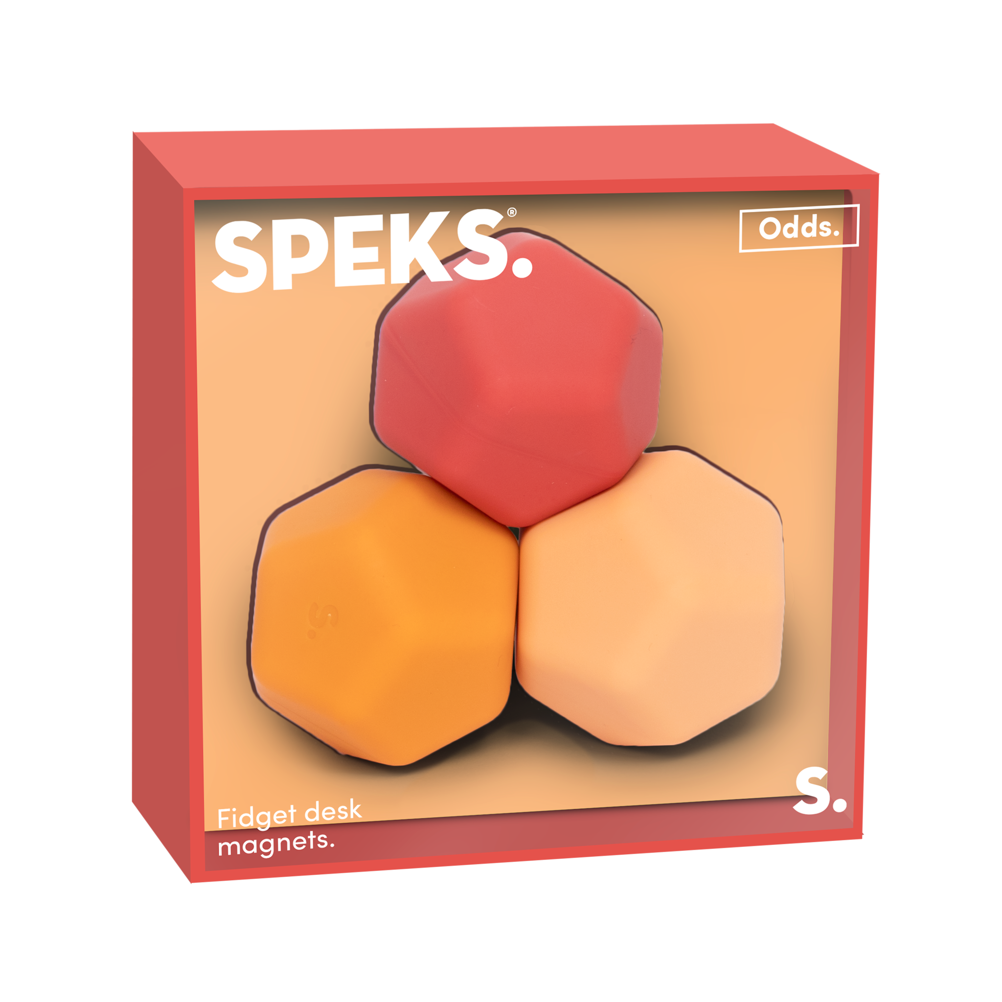 SPEKS Odds Soft Silicone Fidget Magnets