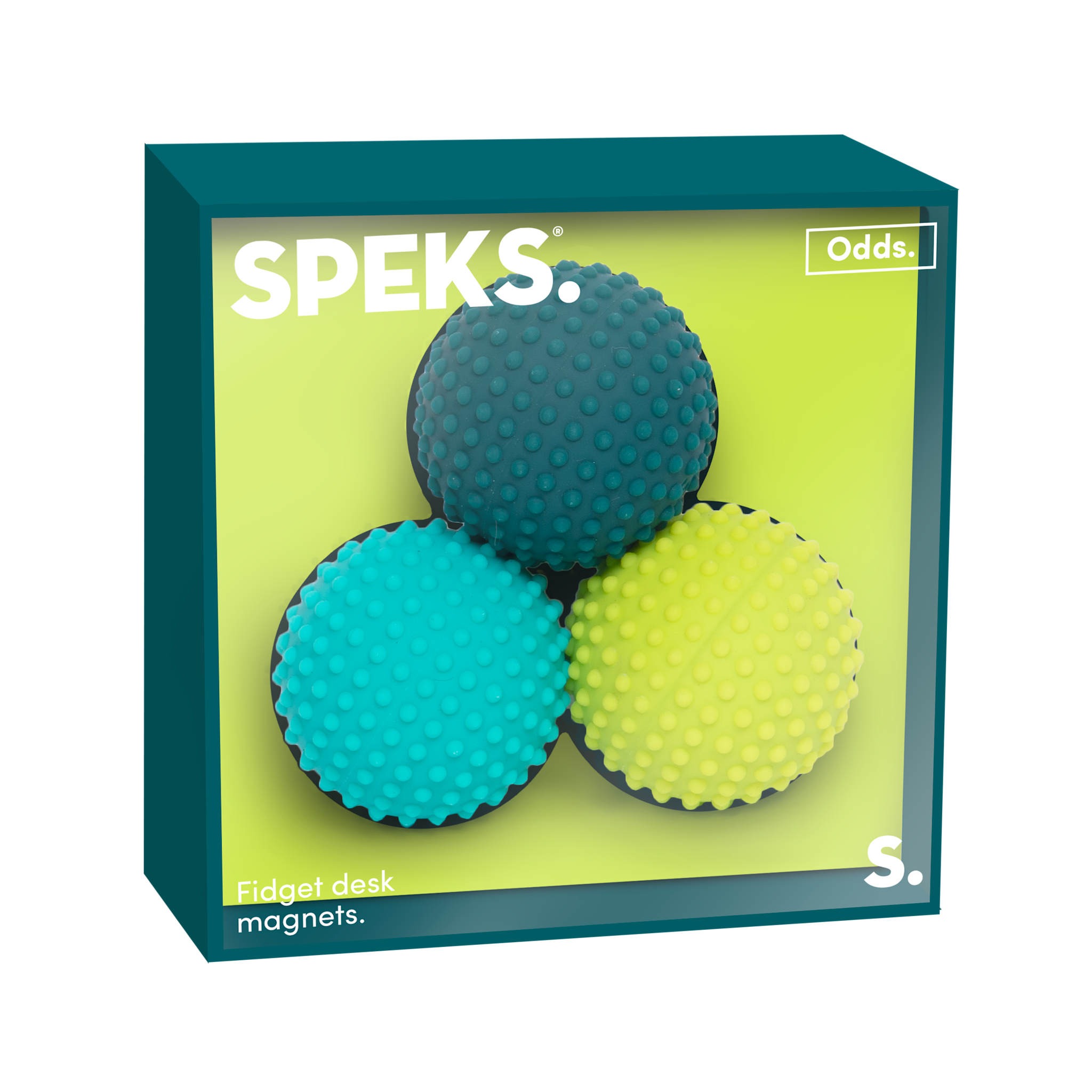 SPEKS Odds Soft Silicone Fidget Magnets